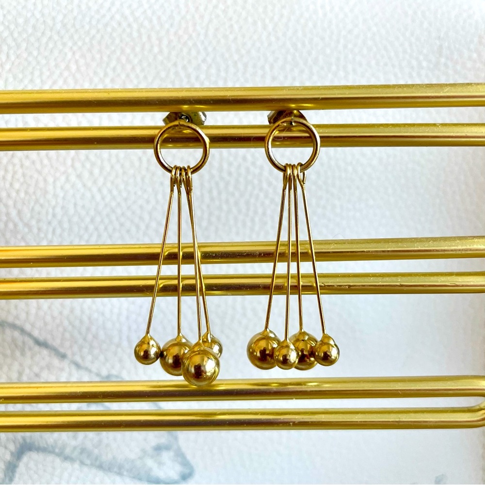 Golden earrings